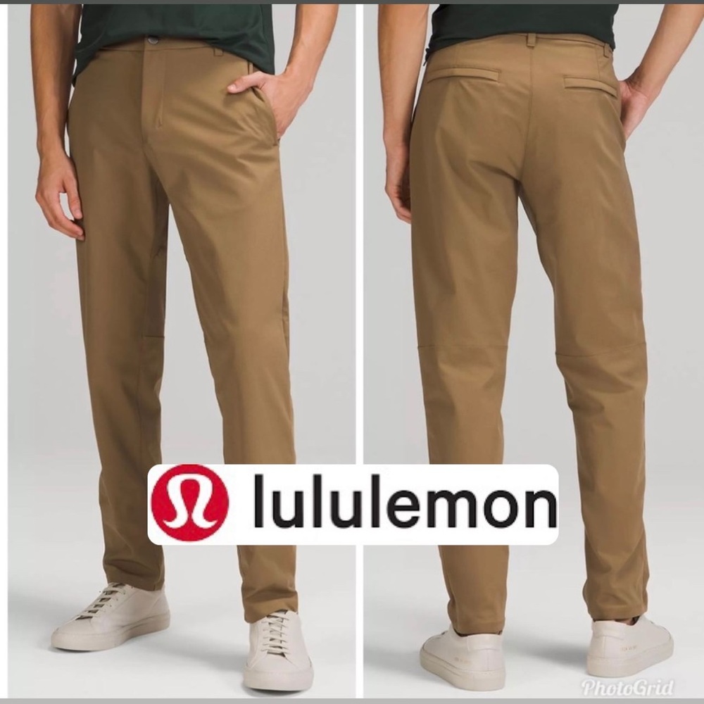 lululemon athletica Men's Tan Chinos